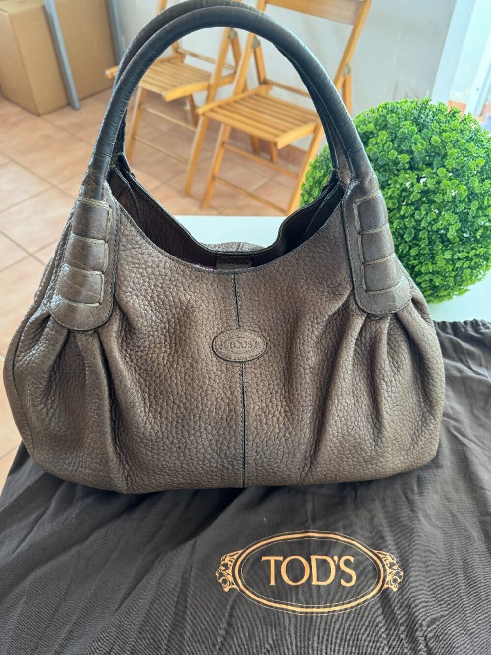 Authentic Tod's Hobo Shoulder Bag